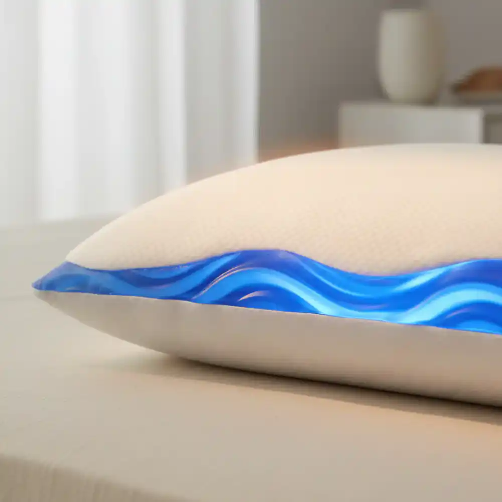 Almohada con gel refrescante